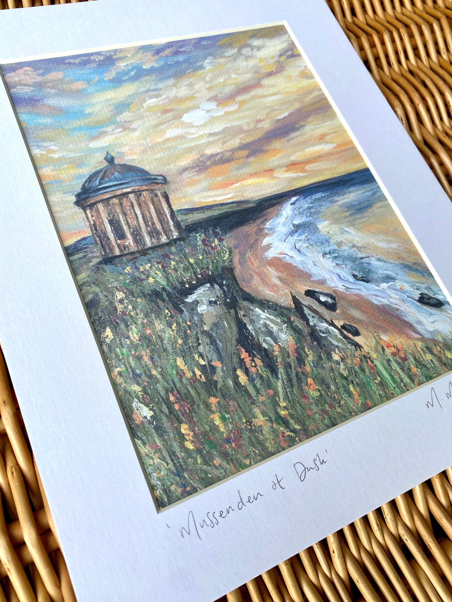 'Mussenden at Dusk' Limited Edition Print