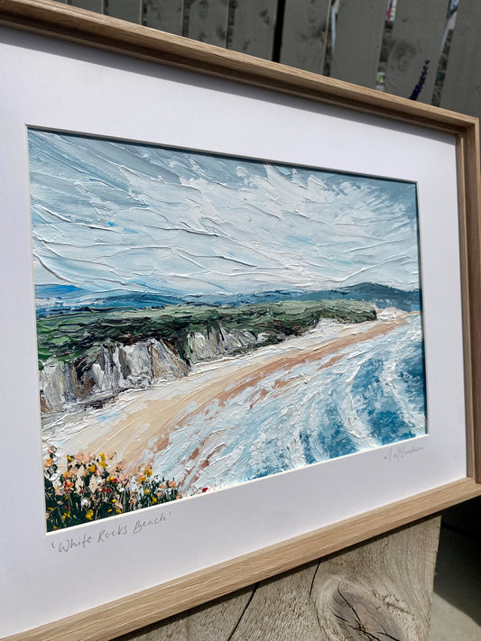 'Whiterocks Beach' Acrylic Painting