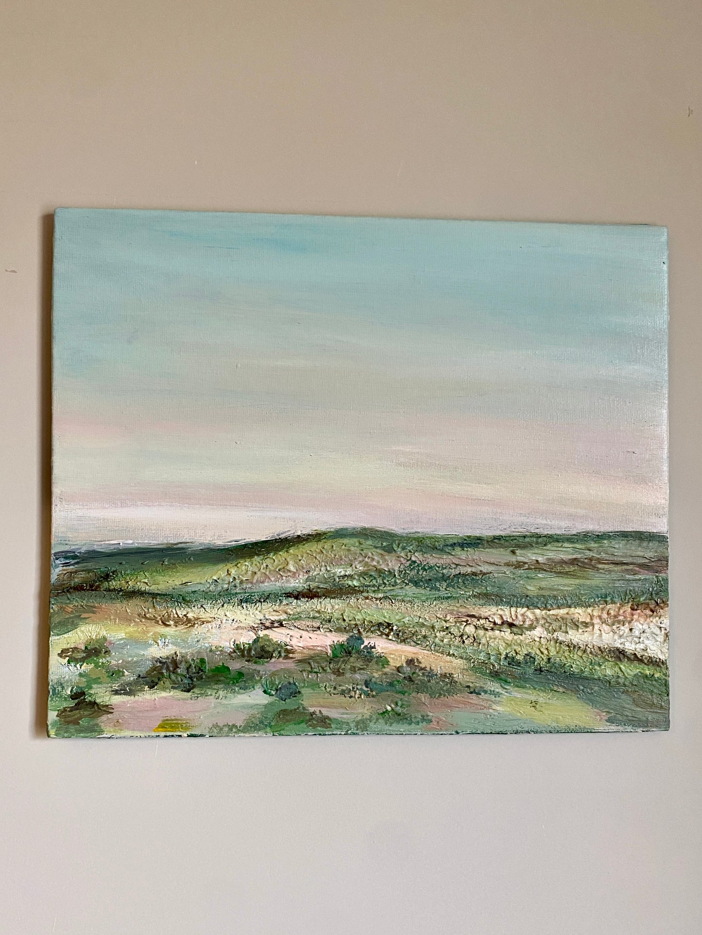 'Glens of Antrim' Acrylic Painting