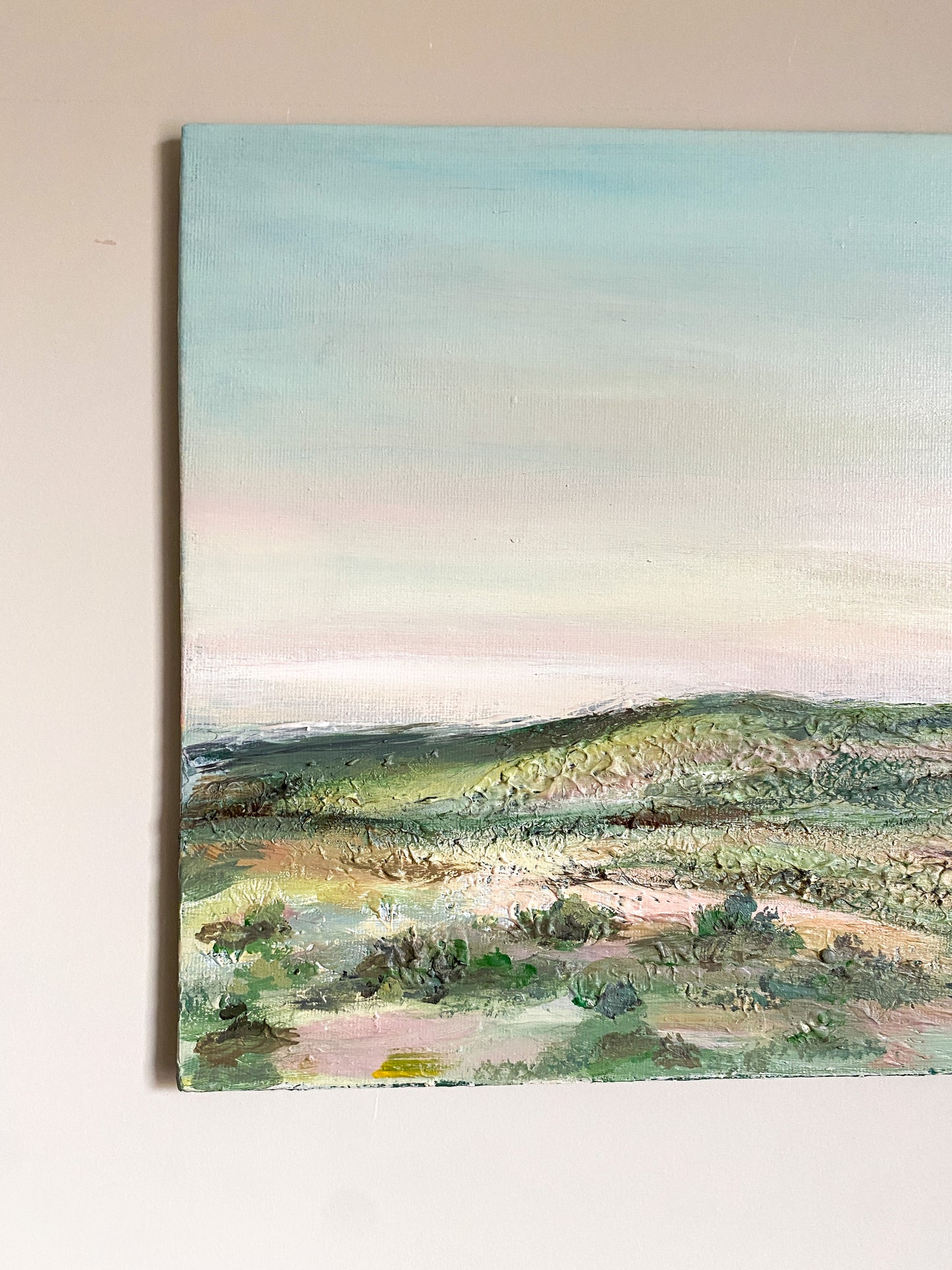 'Glens of Antrim' Acrylic Painting