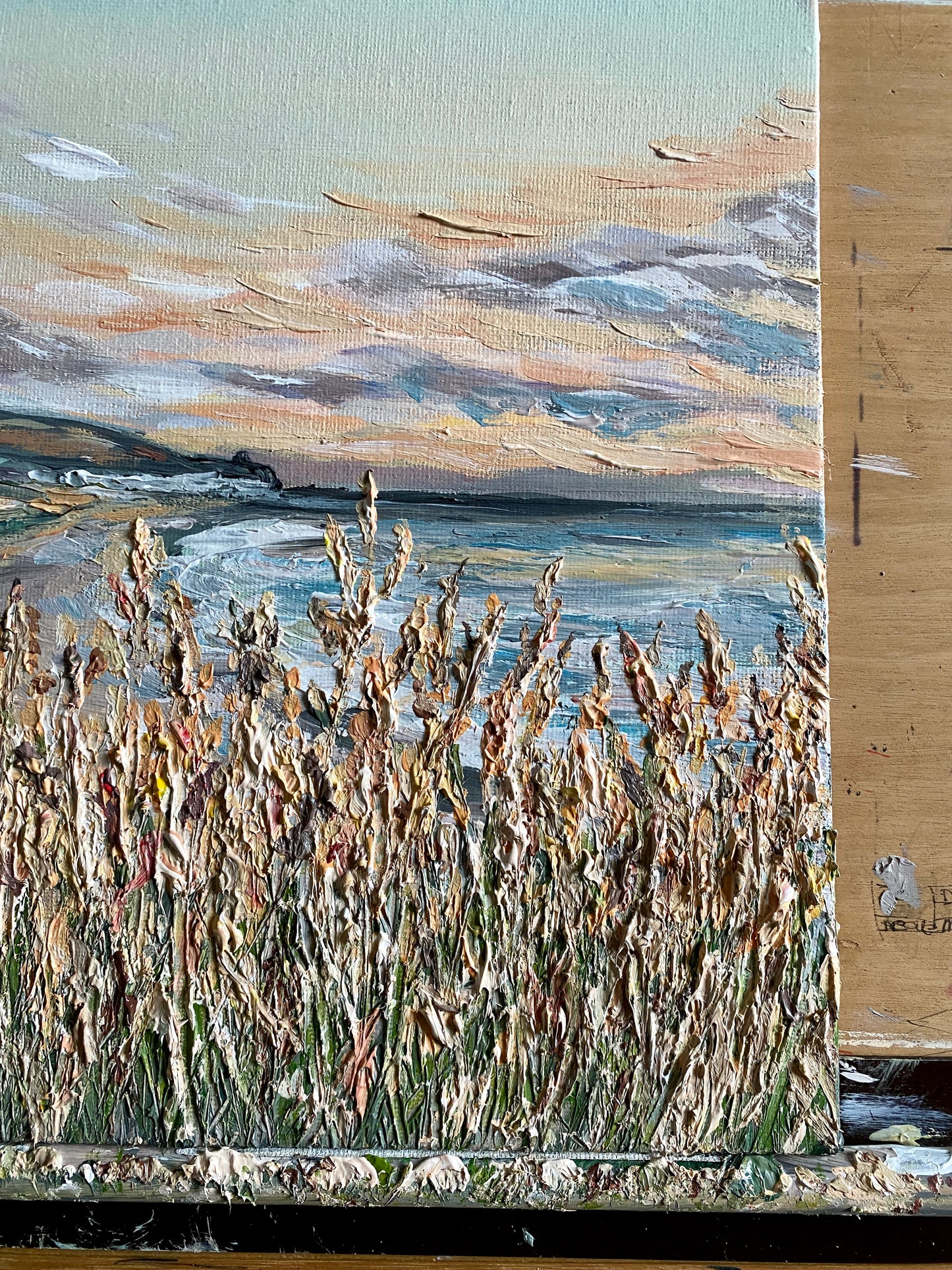 'Portstewart Strand' Acrylic Painting
